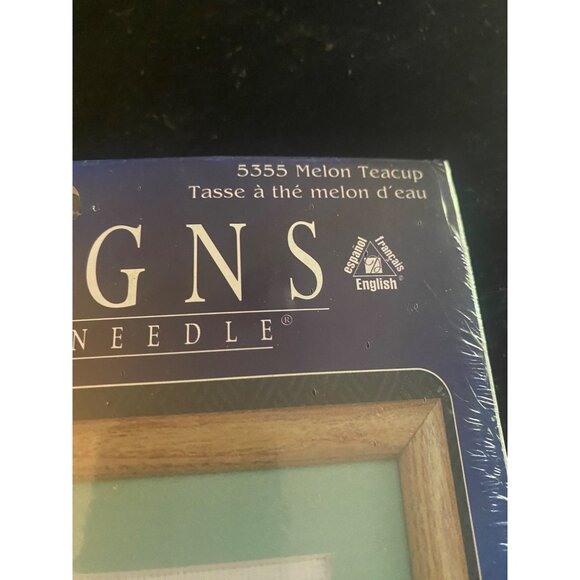 Designs for the Needle Cross Stitch Kit Watermelon Teacup #5355 Cottagecore - Picture 2 of 8